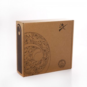 Пользовательский рециркулируемый материал бумаги почтовая упаковка почтовой коробки