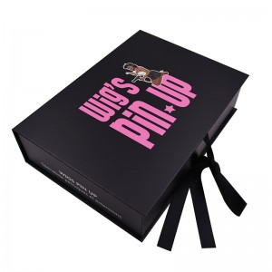 Упаковочные пакеты волос упаковочные коробки Удлинительные сумки с атласным человеческим плетеным волосом для хранения подарков для волос с закрытием ленты для аксессуаров парика